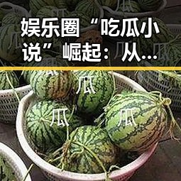 娱乐圈“吃瓜小说”崛起：从趣味分享到全民热议的背后